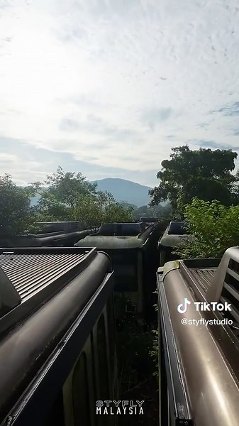 Exploring Train Junkyard in Malaysia