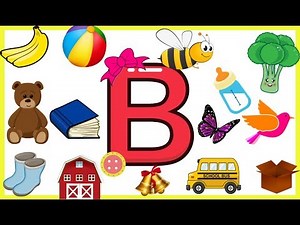 Letter B-Things that begins with alphabet B-words starts with B-Objects that starts with letter B