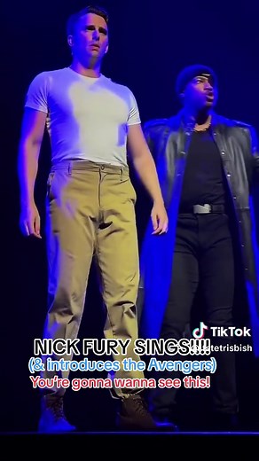 Nick Fury Sings in Rogers: The Musical at Disney California Adventure