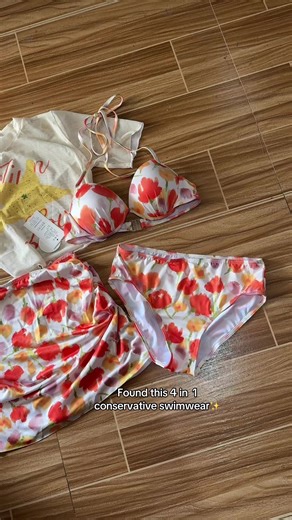 Must-Have 4 in 1 Conservative Swimwear for Every Occasion