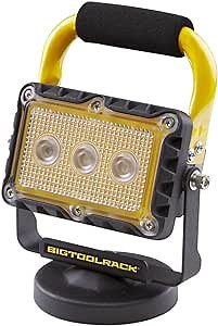 | LED Rechargeable Site Lamp | Magnetic Base Light | 3.7V LI-Ion 9W