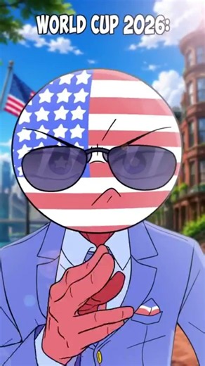 WORLD CUP 2026 😎 #countryhumans