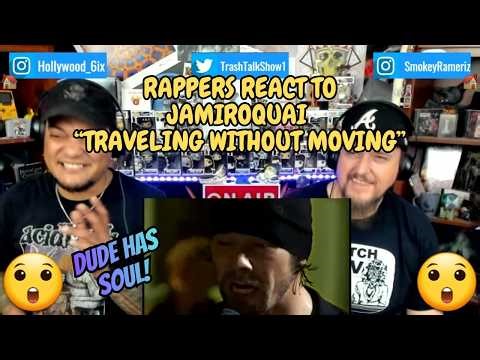 Rappers React To Jamiroquai "Traveling Without Moving"!!! (Live From Abbey Road)
