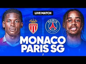 🔴🔵 MONACO - PSG LIVE / 🔥ALLEZ PARIS! / 🚨VICTOIRE OBLIGATOIRE POUR PRENDRE 10 POINTS D'AVANCE ! / L1