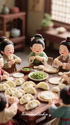 Miniature Dumpling Making ASMR | Tiny Chefs Cooking Chinese Dumplings | Ultra Satisfying Mini Food