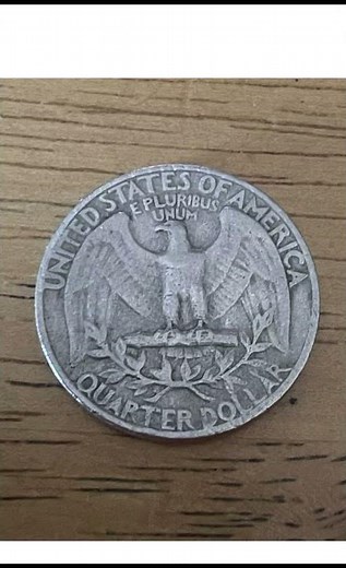 1967 Us Washington quarter no mint mark Letters on rim error. Sold for $1,000.00 May 31/24