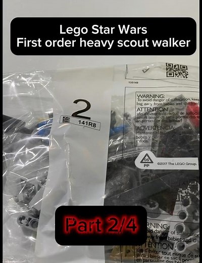 Lego First Order Heavy Scout Walker (part 2/4)