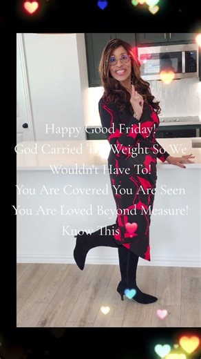 Happy Good Friday! God Carried The Weight So We Wouldn't Have To You Are Loved Beyond Measure! ❣️