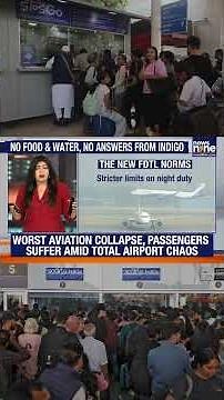 IndiGo Faces Historic Collapse: 1,000+ Flights Cancelled, Airports in Chaos Across India