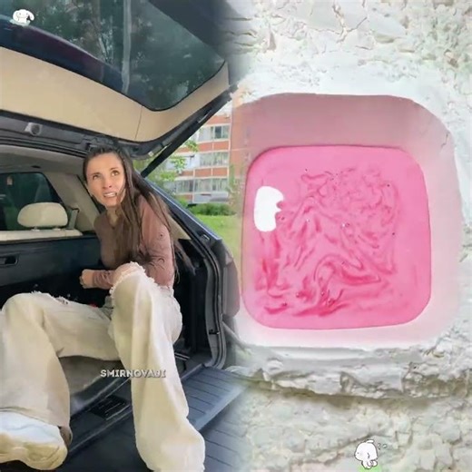 Have you ever ridden in the trunk of a car))) Do you like rain