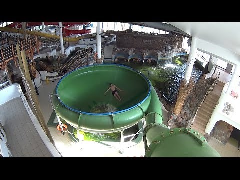 Green Onion Water Slide at Warmia Park