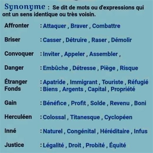 20K views · 175 reactions | Des synonymes | What's this ما هذا Oh | Facebook