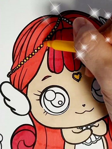 🔼Full버젼🔼 극장판 캐치 티니핑 사랑의 하츄핑 고래보석의 전설 찰랑핑 색칠하기✨️ catch teenieping coloring #티니핑색칠 #캐치티니핑 #티니핑색칠놀이