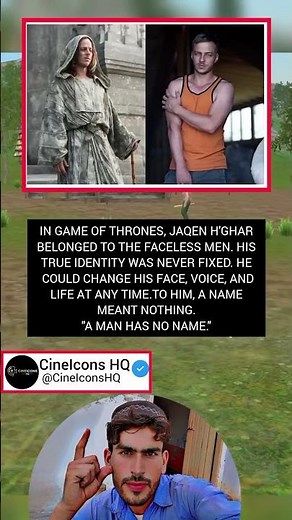 Jaqen H’ghar Explained 😳 “A Man Has No Name” | Game of Thrones Mystery