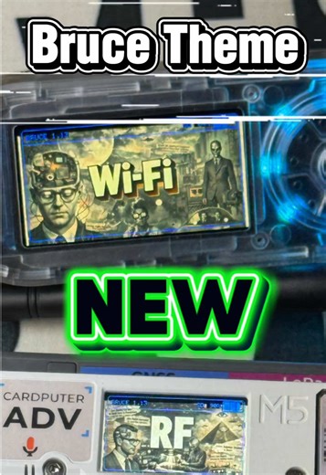 UAS FILES – Bruce Firmware Theme (Vintage, Sci-Fi, Adventure Vibes) Meet UAS FILES, my new theme for the Bruce firmware. It blends vibrant retro artwork with a nostalgic, vintage vibe and layers in references from the Netflix treasure hunt show with Justin Posey, along with classics like Journey to the Center of the Earth. You’ll also find: •\ta unique era-shifting clock section inspired by different points in history •\ta playful sci-fi twist featuring an alien interrogation with truth serum •\