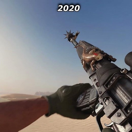 Lizzard Mastercraft Weapon in Warzone 2020 vs 2024 #callofduty #warzone