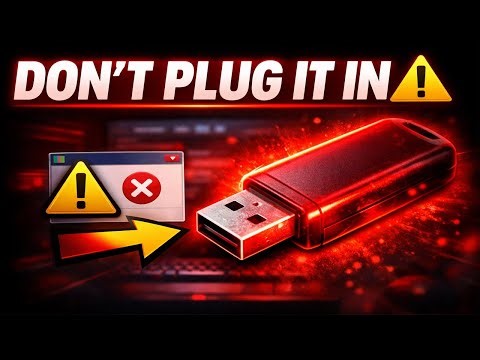 Before You Plug in an Unknown USB, Watch This ⚠️ (2026 Guide)