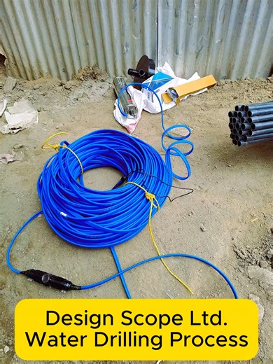 Water Drilling process with Design Scope Ltd. Drill → Clean → Install casing → Gravel pack → Seal → Test pump → Test water → Install pump → Connect to tank/taps#waterdrillingkenya #boreholedrillingkenya #boreholedrillingsolution #boreholedrilling #swimmingpoolconstruction