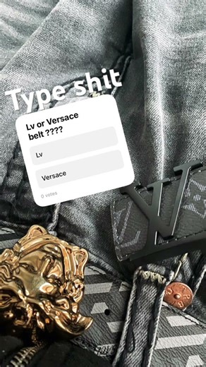 #typeshyt #moneysignsuede #chill #lv #versace #belt