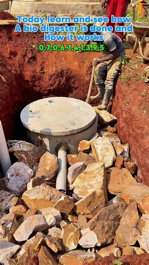 A biodigester basically turns organic waste (like food scraps, animal manure, or even human waste) into biogas and liquid fertilizer using bacteria — without oxygen.