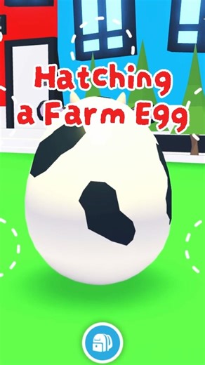 ADOPT ME: Hatch Farm Egg #adoptmeroblox #roblox #adoptme #adoptmepets #adoptmetrades