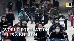 4.1K views · 124 reactions | The world’s population is projected to surpass 8 billion on November 15, 2022, but China is fretting over too few babies as it tackles a decline in population growth | South China Morning Post | Facebook
