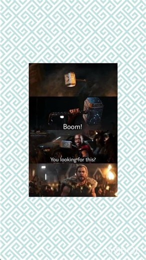 😂 Thor's Hammer Had the FUNNIEST Comeback! ⚡🤣 | Marvel Meme Edit #shorts