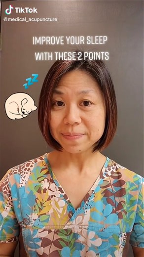 IMPROVE YOUR SLEEP WITH THESE 2 POINTS #cantsleep #sleep #insomnia #Acupuncture #howtosleep #howtofallasleep #Hirokoshimoda #Anxiety #worry #improve #improvesleep #tossandturn #easytips #acupunctureworks #acupressure | Medical Acupuncture