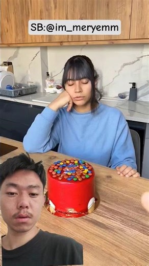 I Eat Your Cake But You No Understand 🎂😂 #cake #funny #eating #shorts