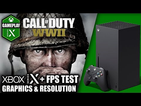 Call of Duty WW2 - Xbox Series X Gameplay + FPS Test