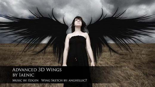 微软设计师教你用AE 3D Stroke做翅膀