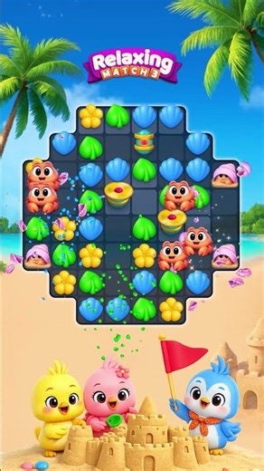 Enjoy a fun, relaxing match-3 game—Gameplay Level 2001