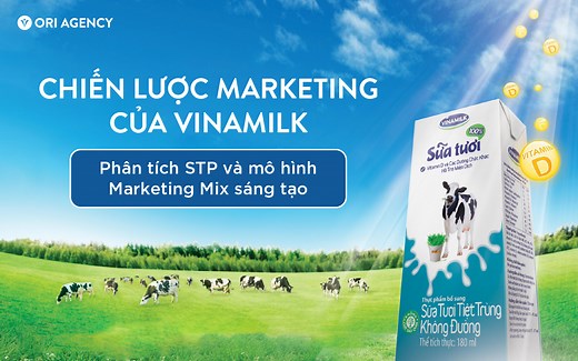 Chiến lược Marketing của Vinamilk năm 2025: STP, 4P và sự đổi mới