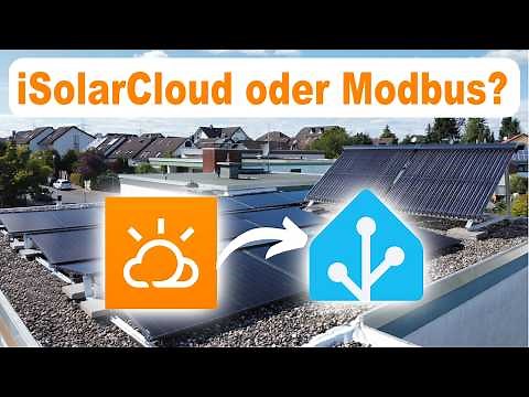 Sungrow PV Anlage mit Modbus oder iSolarCloud Addon in Home Assistant integrieren