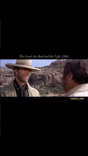 The Good, the Bad and the Ugly (Il buono, il brutto, il cattivo), Sergio Leone (1966).