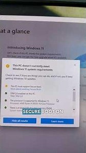 Missing Secure Boot! #pcbuild #techtips #gamingpc #repair #computerhardware