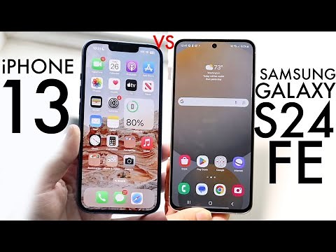 Samsung Galaxy S24 FE Vs iPhone 13! (Comparison) (Review)