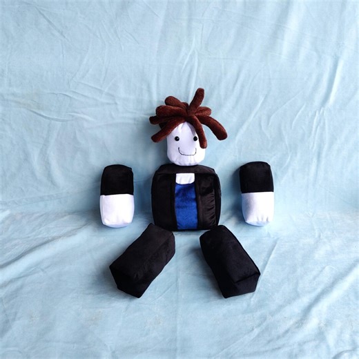 Interactive Roblox Noob With Hair Toy Large Plush Toys 14" - Etsy