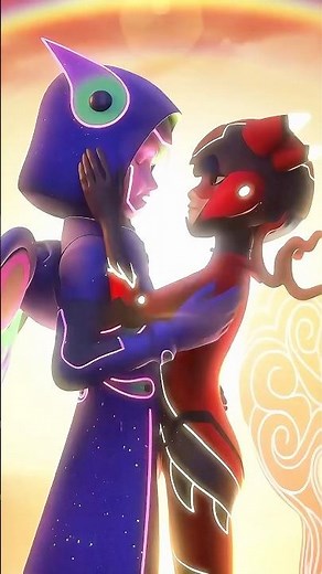 The Space Power Up of Kagami and Felix! #miraculous