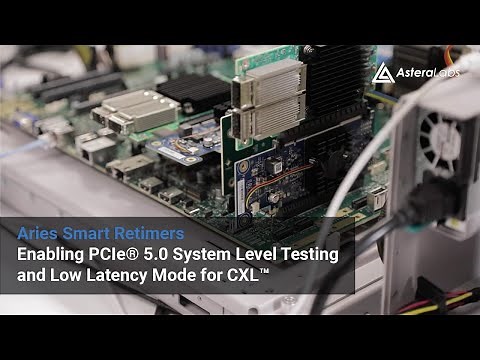 Aries Smart Retimer for PCIe® 5.0 and CXL™
