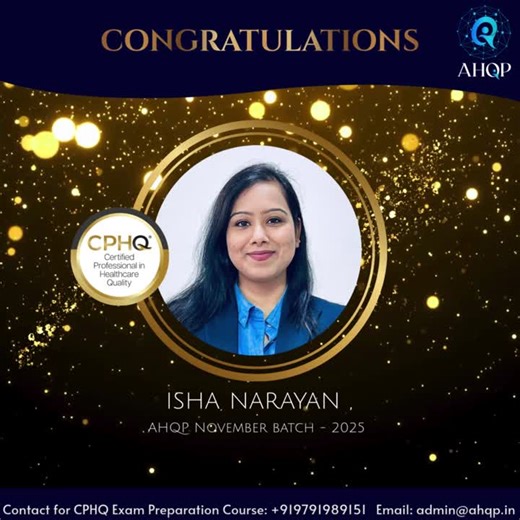 #cphq #cphq #healthcare #quality #patientsafety #certification #ahqp #learning #training | AHQP (Association for Healthcare Quality Professionals)