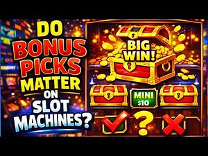 Most Players Get This Wrong About Slot Machine Bonus Rounds!