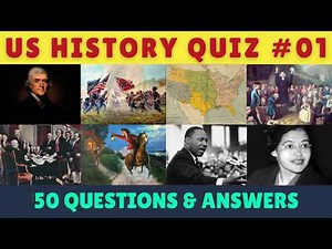 50 US History Trivia Questions! Essential American History Quiz for All Levels (Basic GK)