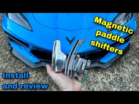 C8 Corvette Magnetic Paddle Shifter Upgrade // Install and Review