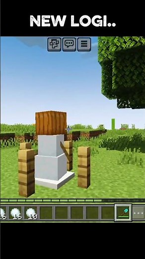 Minecraft hack in world