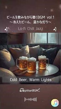 Cold Beer, Warm Lights（ビールを飲みながら聴くBGM（Lo-fi Chill Jazz））