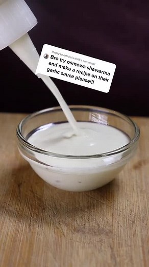 Reply to @official.sahill how'd we do @osmow? #whitesauce #garlicsauce #toum #streammeals #foodtiktok #tiktokcooks #osmows #shawarma 🎵RiftyBeats