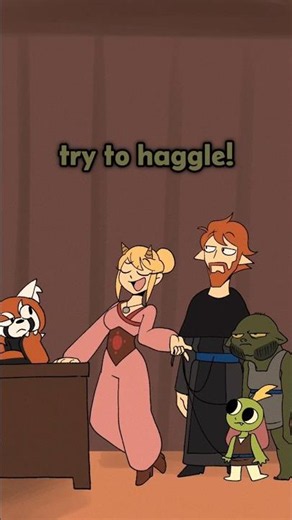 Over-Haggling | D&D Animated #dnd #dungeonsanddragons