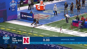 Top 10 Fastest 40 Yard Dashes