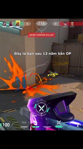 Tập Bắn Operator Sau 13 Năm Trong Valorant